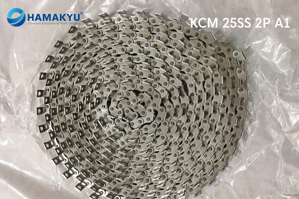 KCM Double Pitch Roller Chains Hamakyu